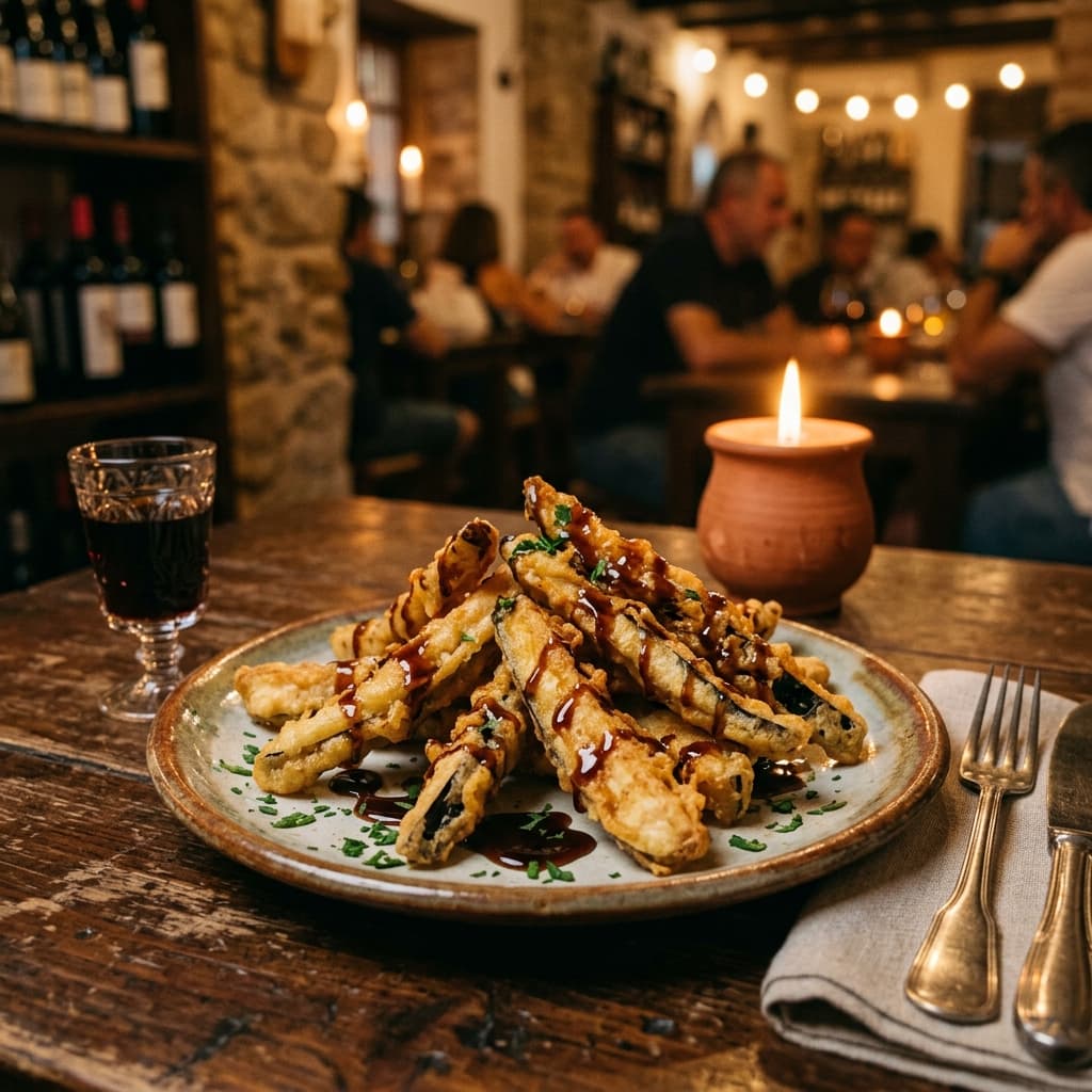 Berenjenas con Miel de Caña